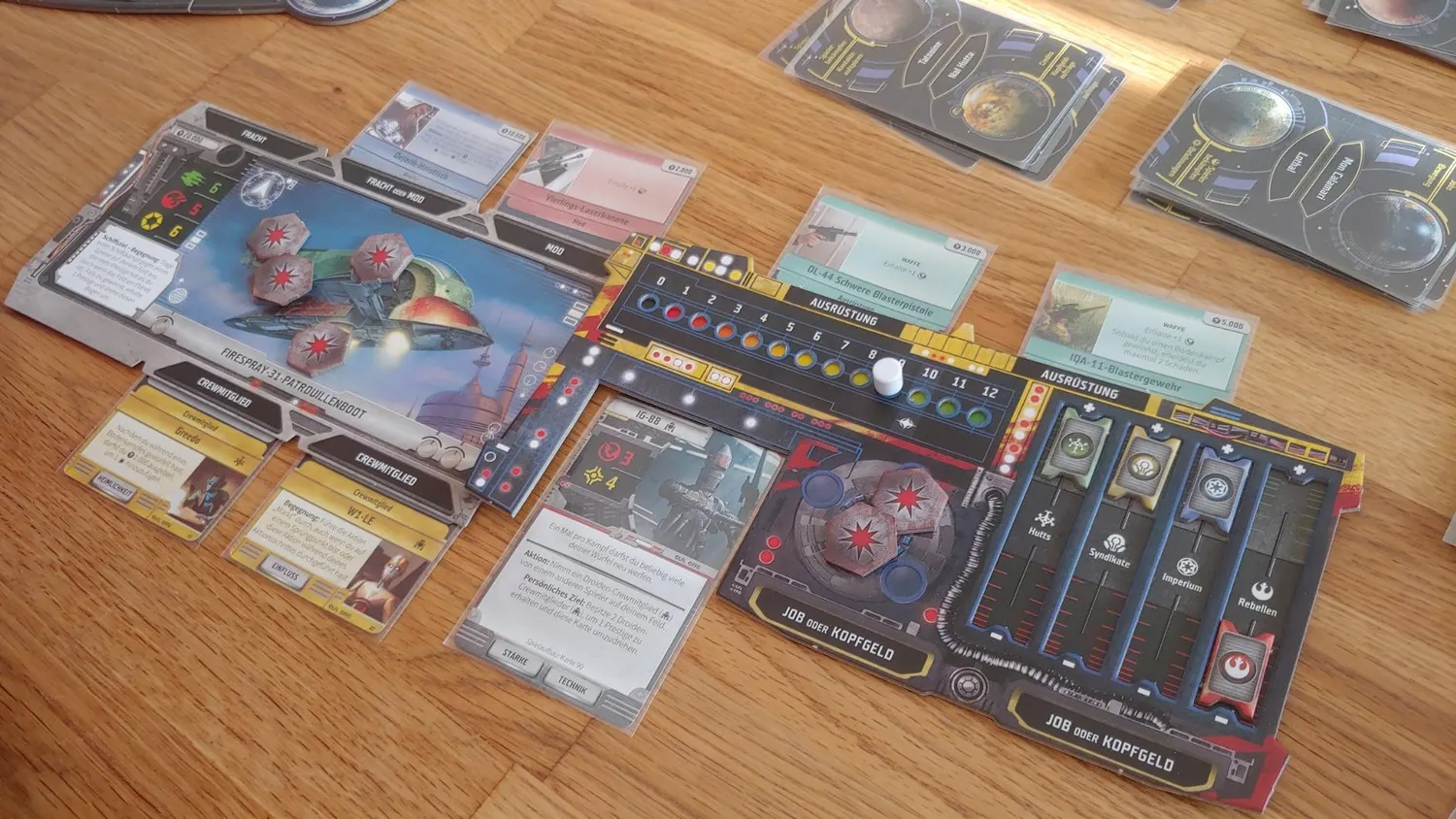 Fantasy Flight Star Wars Outer Rim Grundspiel Brettspiel 1-4