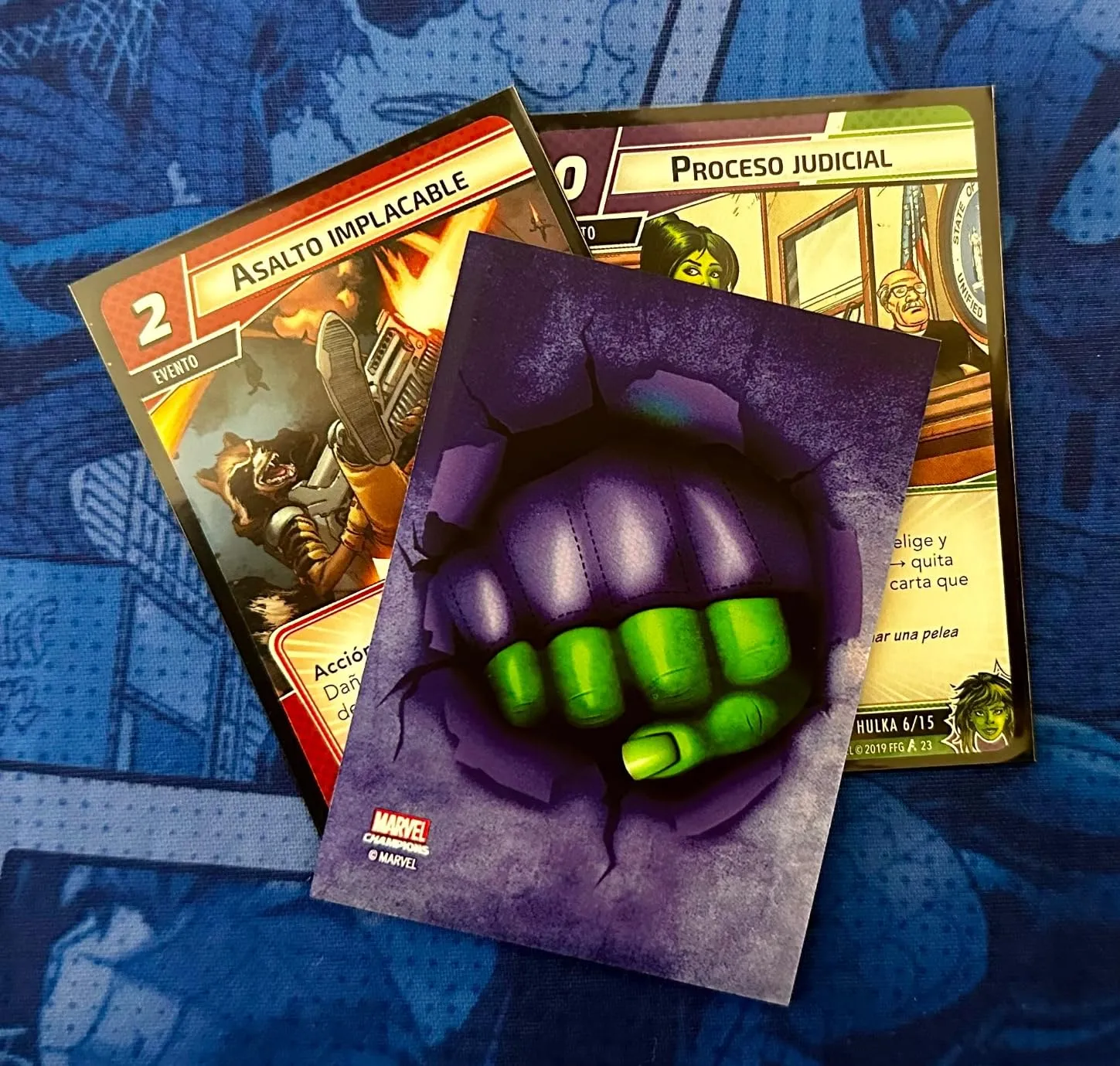 Gamegenic Marvel Champions She-Hulk Art Sleeves Kartenhüllen 50er matt
