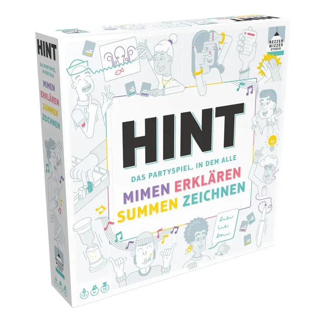 Asmodee Hint Refresh 2025 Partyspiel 360 Karten Deutsch
