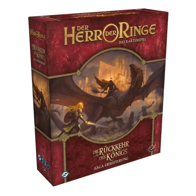 Asmodee Herr der Ringe Kartenspiel Rückkehr des Königs Saga-Erweiterung