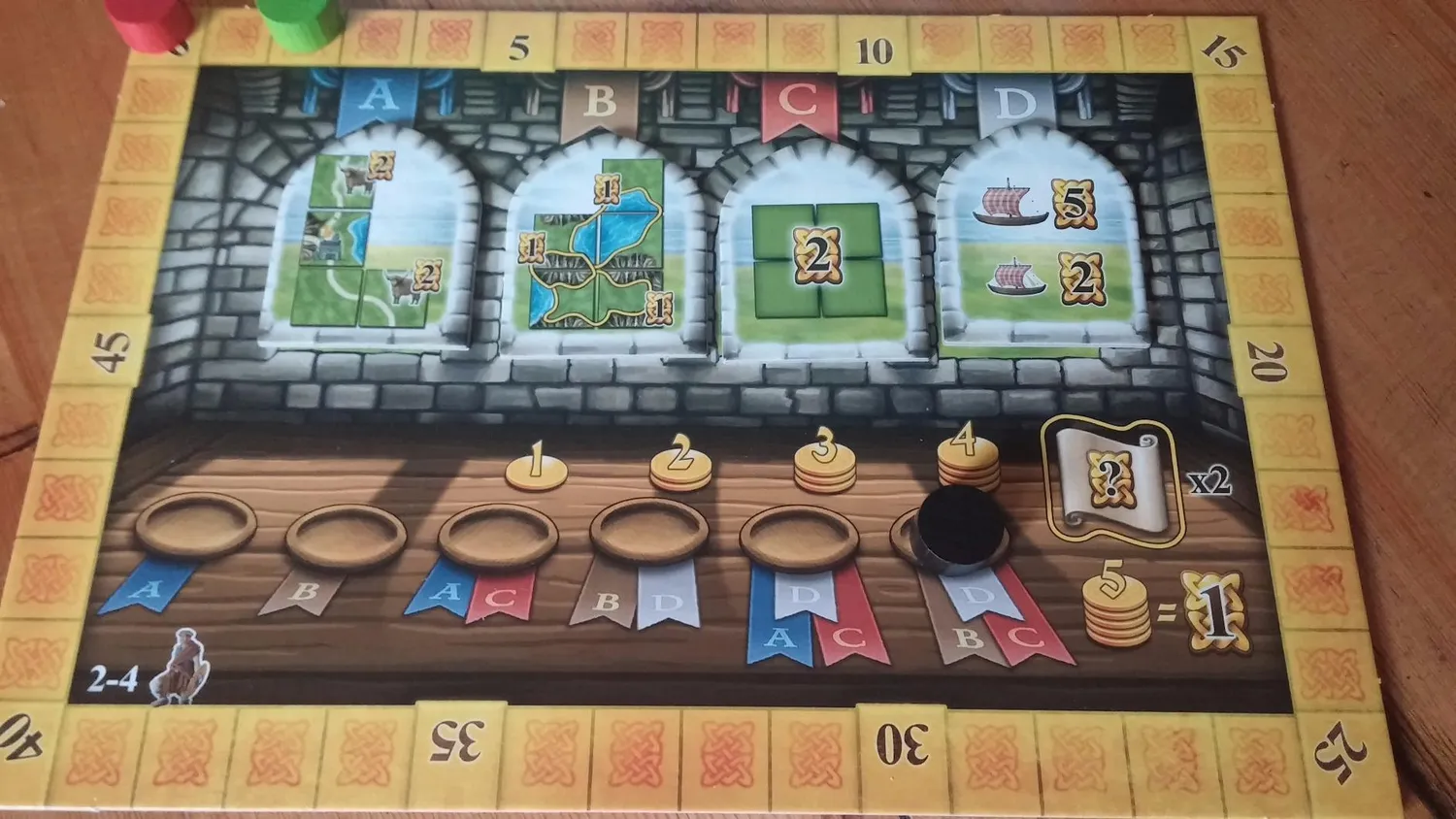 Lookout Isle of Skye Grundspiel Legespiel Deutsch
