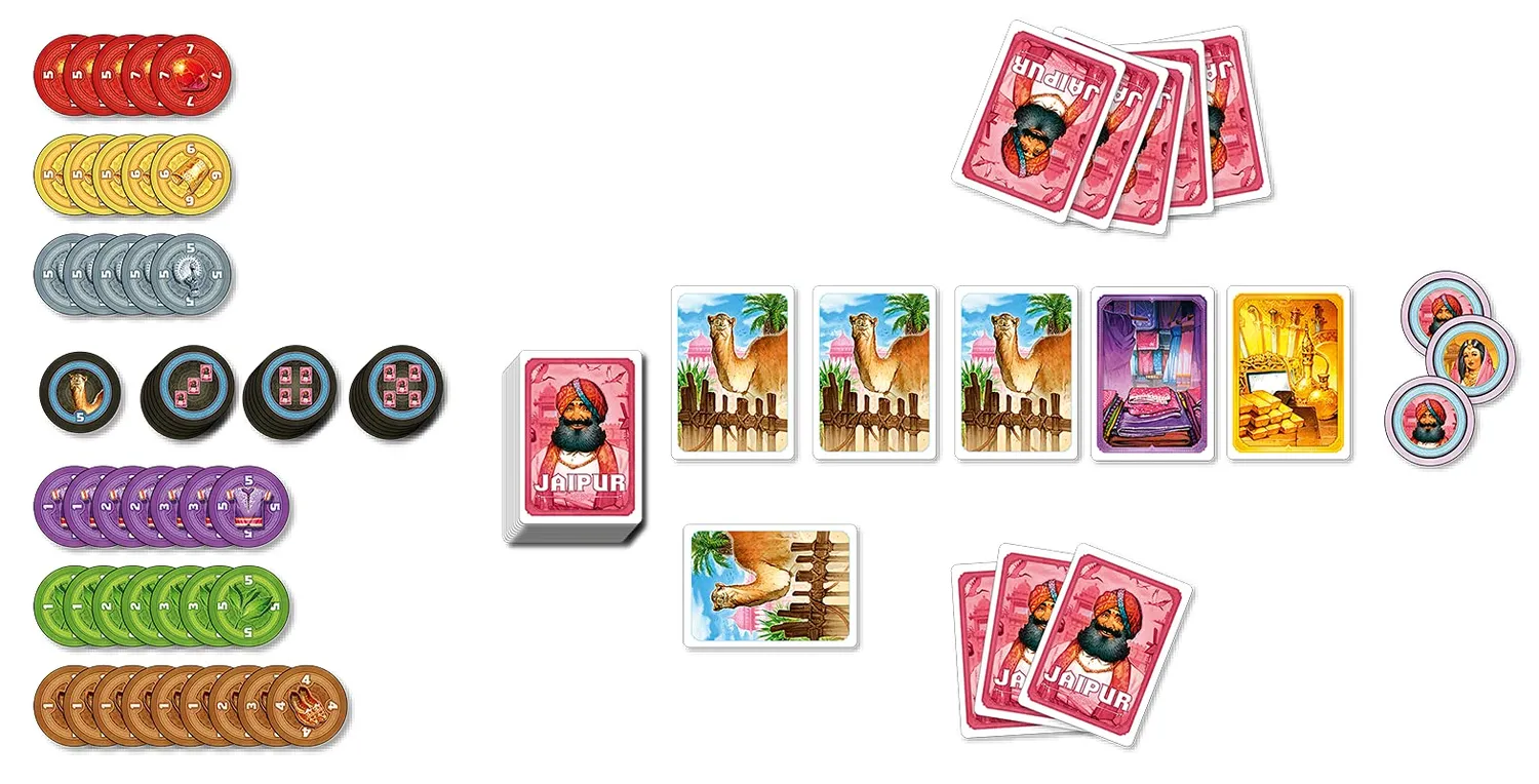 Asmodee Jaipur Kartenspiel Für 2 Spieler Deutsch