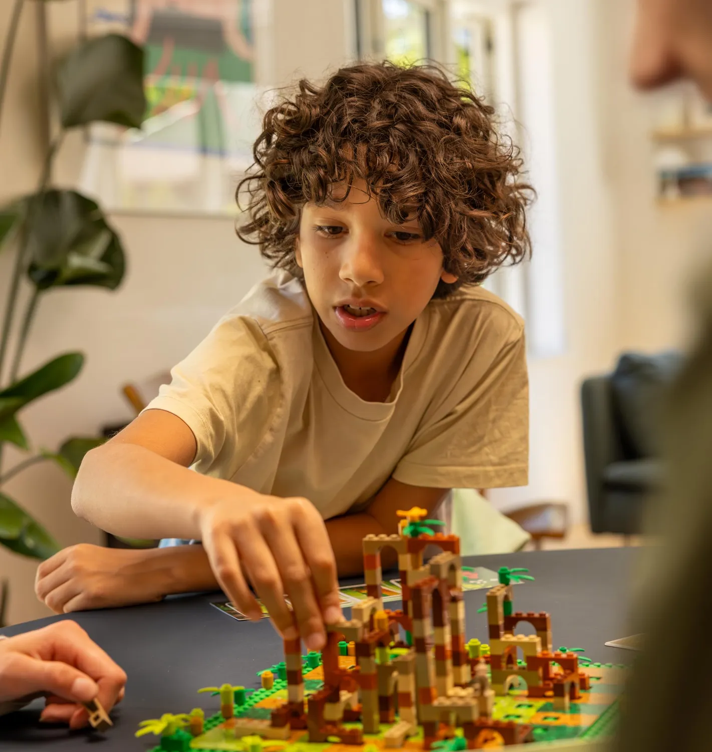 Asmodee Monkey Palace LEGO Brettspiel Deutsch 3D-Palast