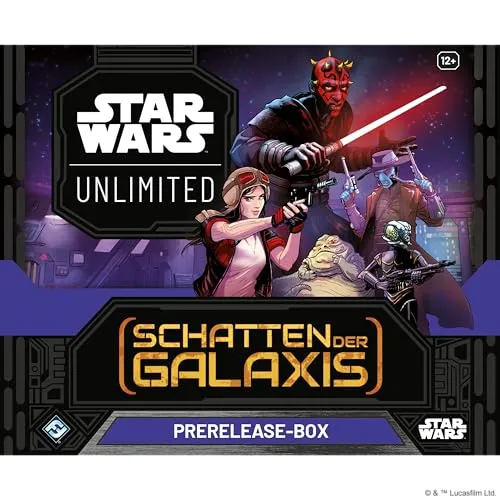 Star Wars Unlimited Schatten der Galaxis Prerelease-Box 6 Booster