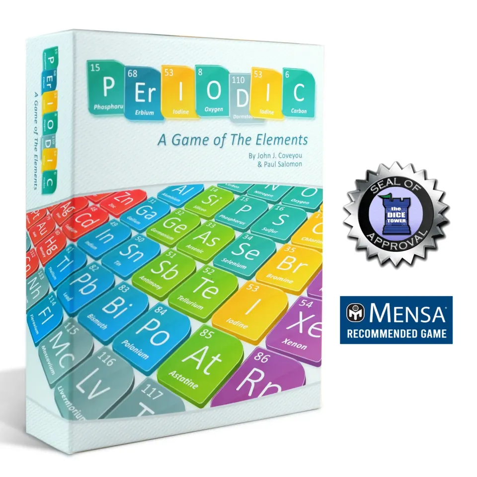 Genius Games Periodic Brettspiel Elementetafel