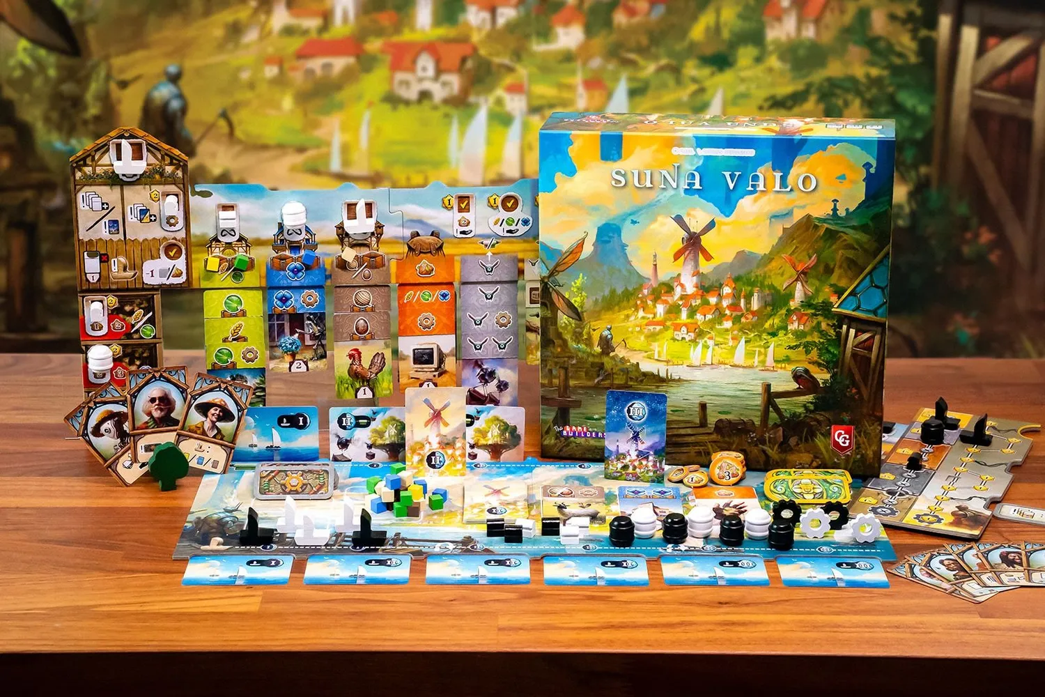 Capstone Games Suna Valo Brettspiel 1-2 Spieler