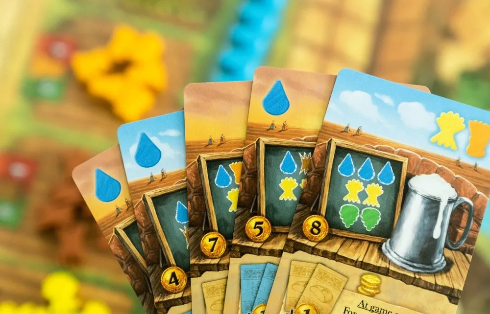Capstone Games Beer & Bread Kartenspiel für 2 Spieler