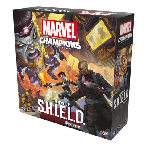 Marvel Champions Agents of S.H.I.E.L.D. Kartenspiel-Erweiterung Deutsch