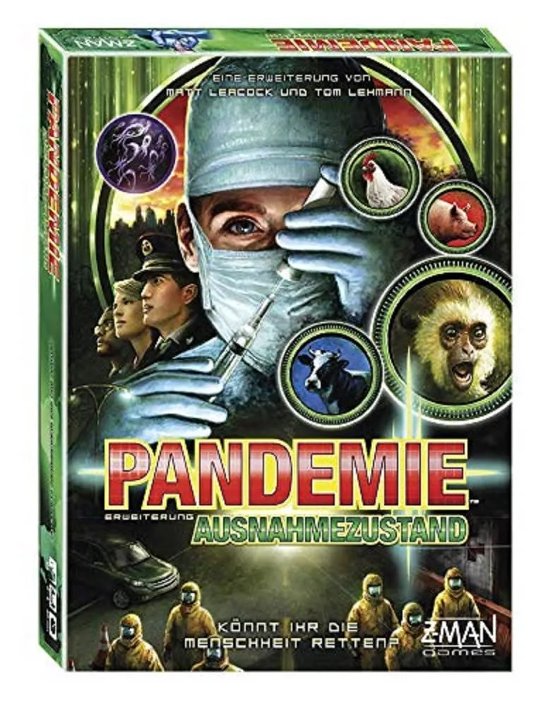 Asmodee Pandemic Grundspiel Brettspiel Deutsch kooperativ