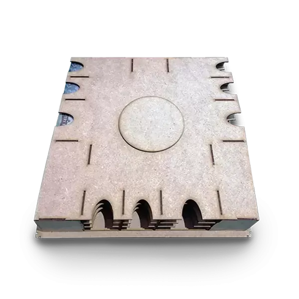 Cranio Mystery House Organizer Holz Spieleinsatz