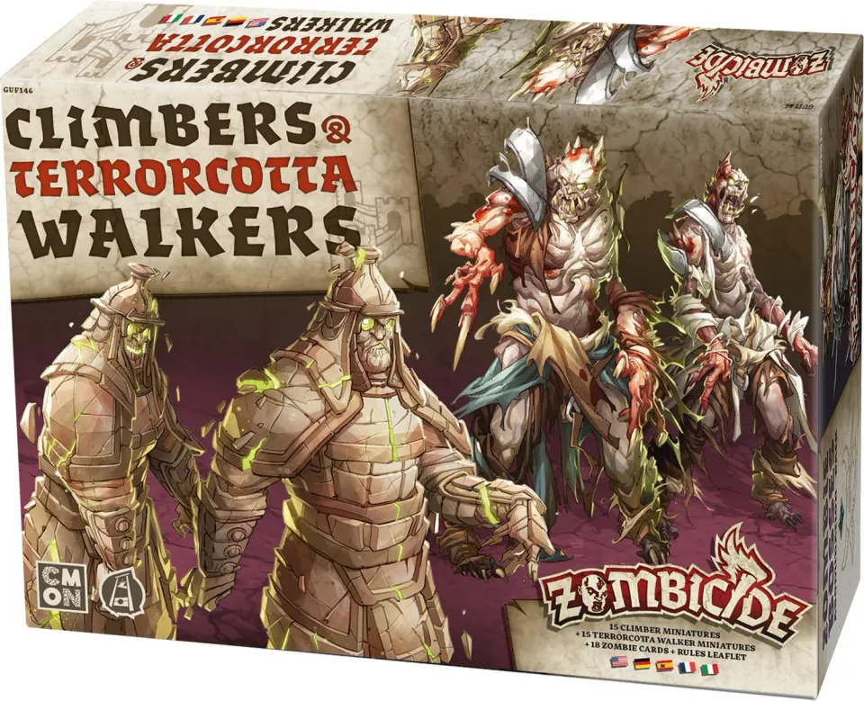 CMON Zombicide: White Death Climbers & Terrorcotta Kennerspiel-Erweiterung