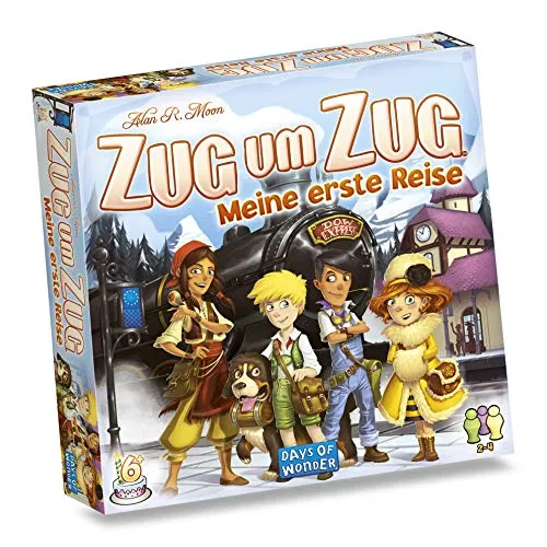 Days of Wonder Zug um Zug Meine erste Reise Kinderspiel Deutsch
