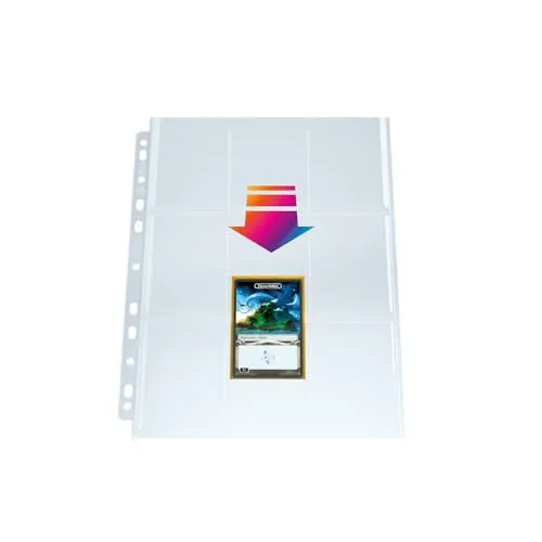 Gamegenic Ultrasonic 9-Pocket Pages Toploading 10er