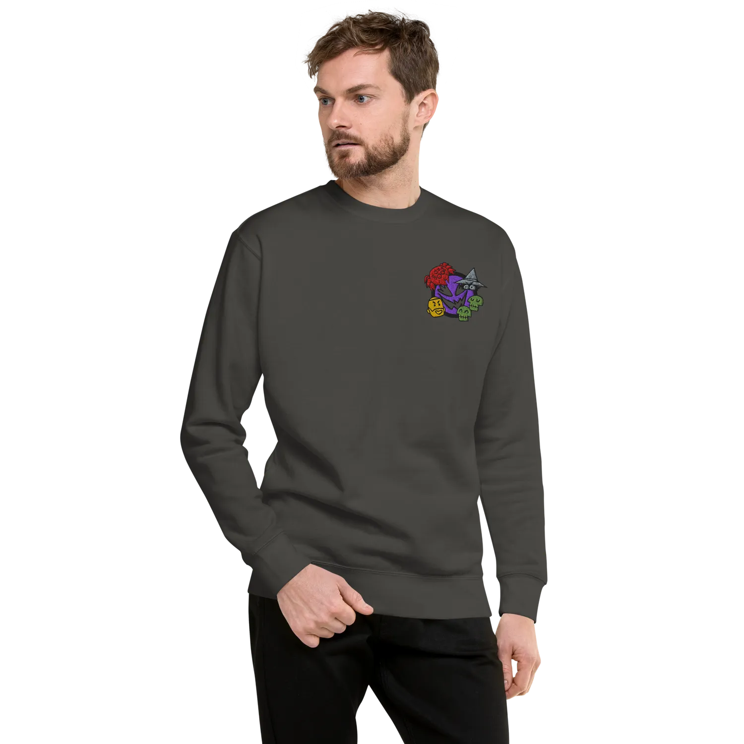 Leder Games Vast TMM Ensemble Sweatshirt bestickt