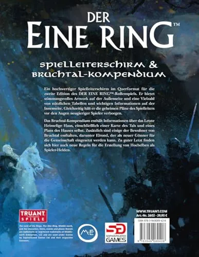Der Eine Ring Spielleiterschirm & Bruchtal-Kompendium Rollenspiel-Set