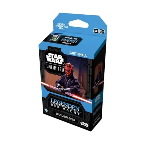 Asmodee Star Wars Unlimited Legenden Macht Darth Maul Deck 50 Karten