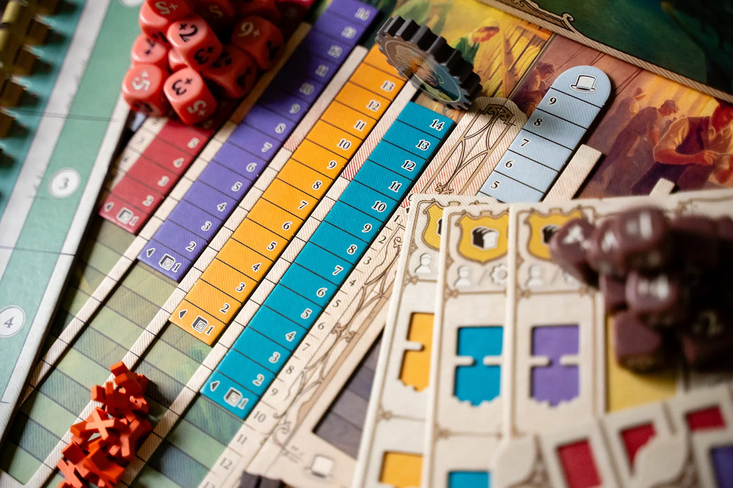 Capstone Games Arkwright Anniversary Brettspiel Wirtschaft