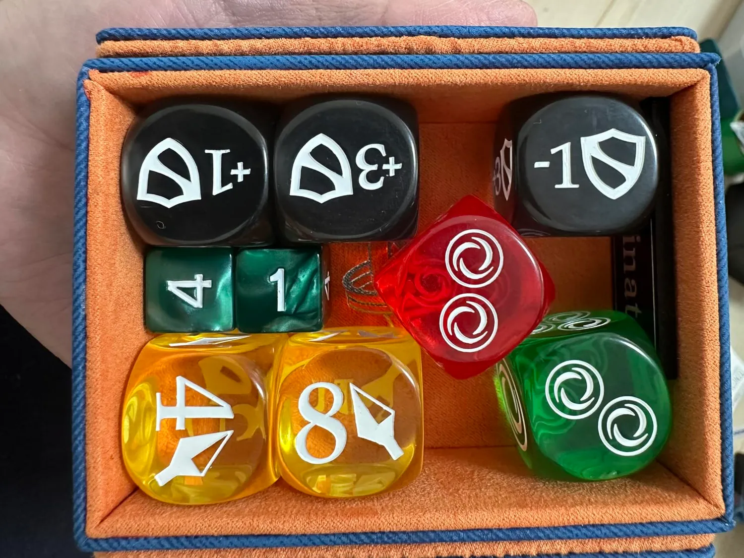 Gamegenic Token Keep Black Tokenbox 9x11x4 cm Schwarz