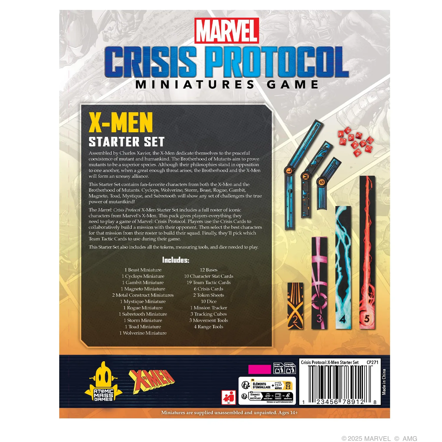 Atomic Mass Games Marvel Crisis Protocol X-Men Starter Set Englisch
