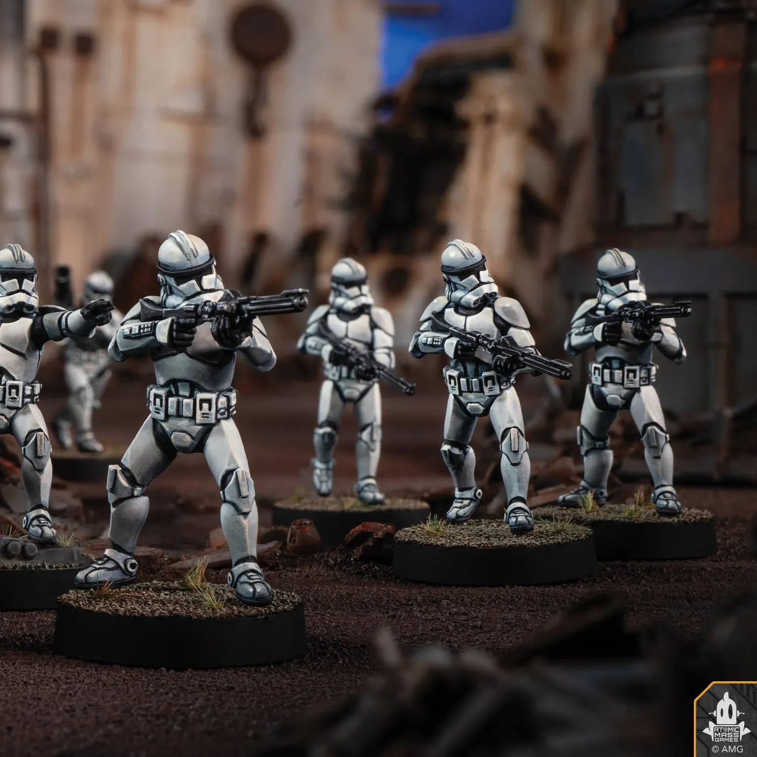 Asmodee Star Wars Legion Clone Trooper Marksmen Erweiterung