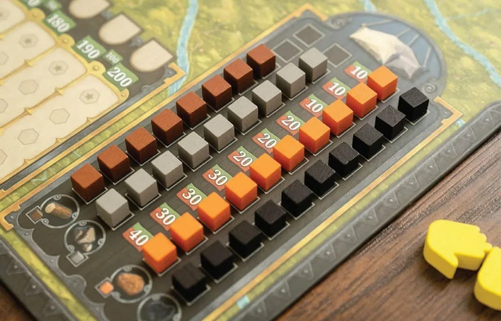 Capstone Games Imperial Steam Brettspiel Eisenbahn Strategie