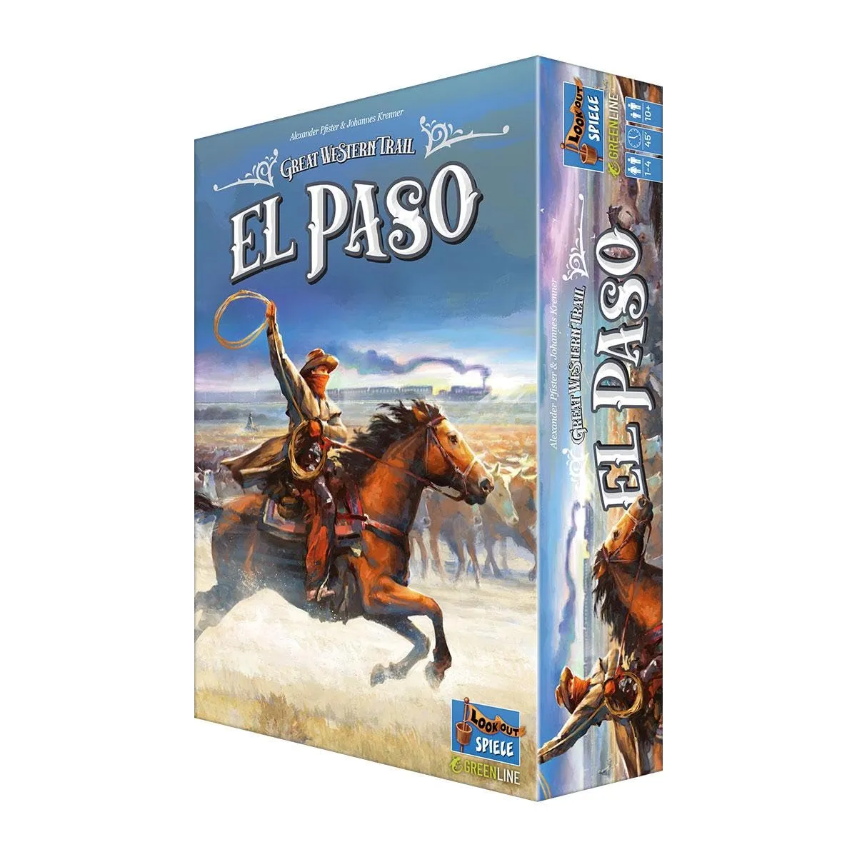 Great Western Trail El Paso Brettspiel deutsch 1-4 Spieler