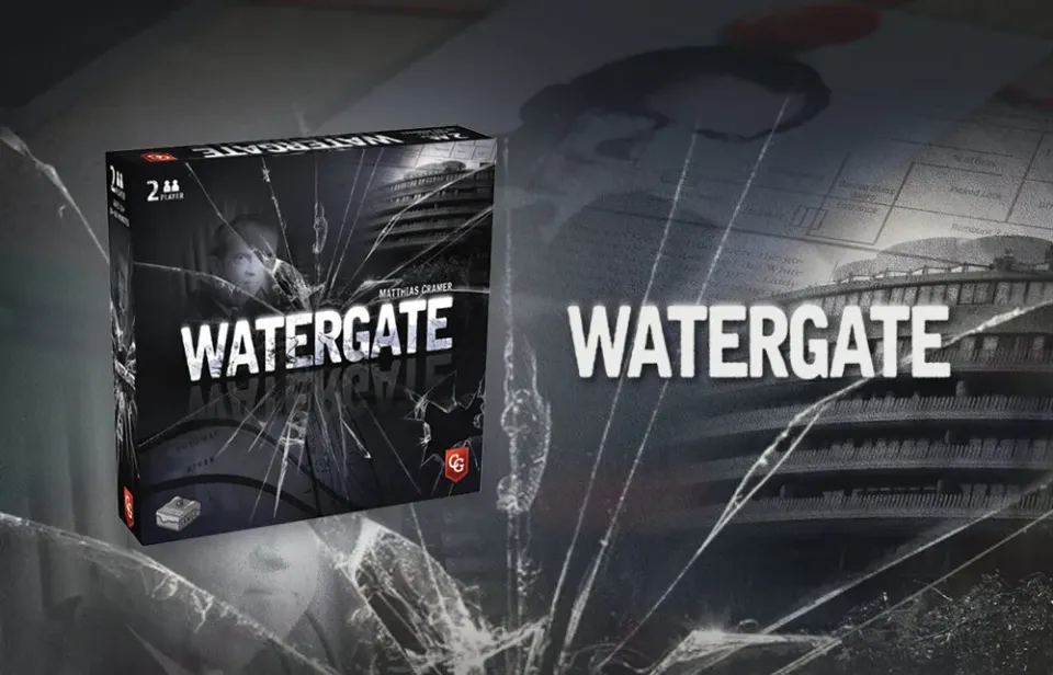 Capstone Games Watergate Brettspiel 2 Spieler