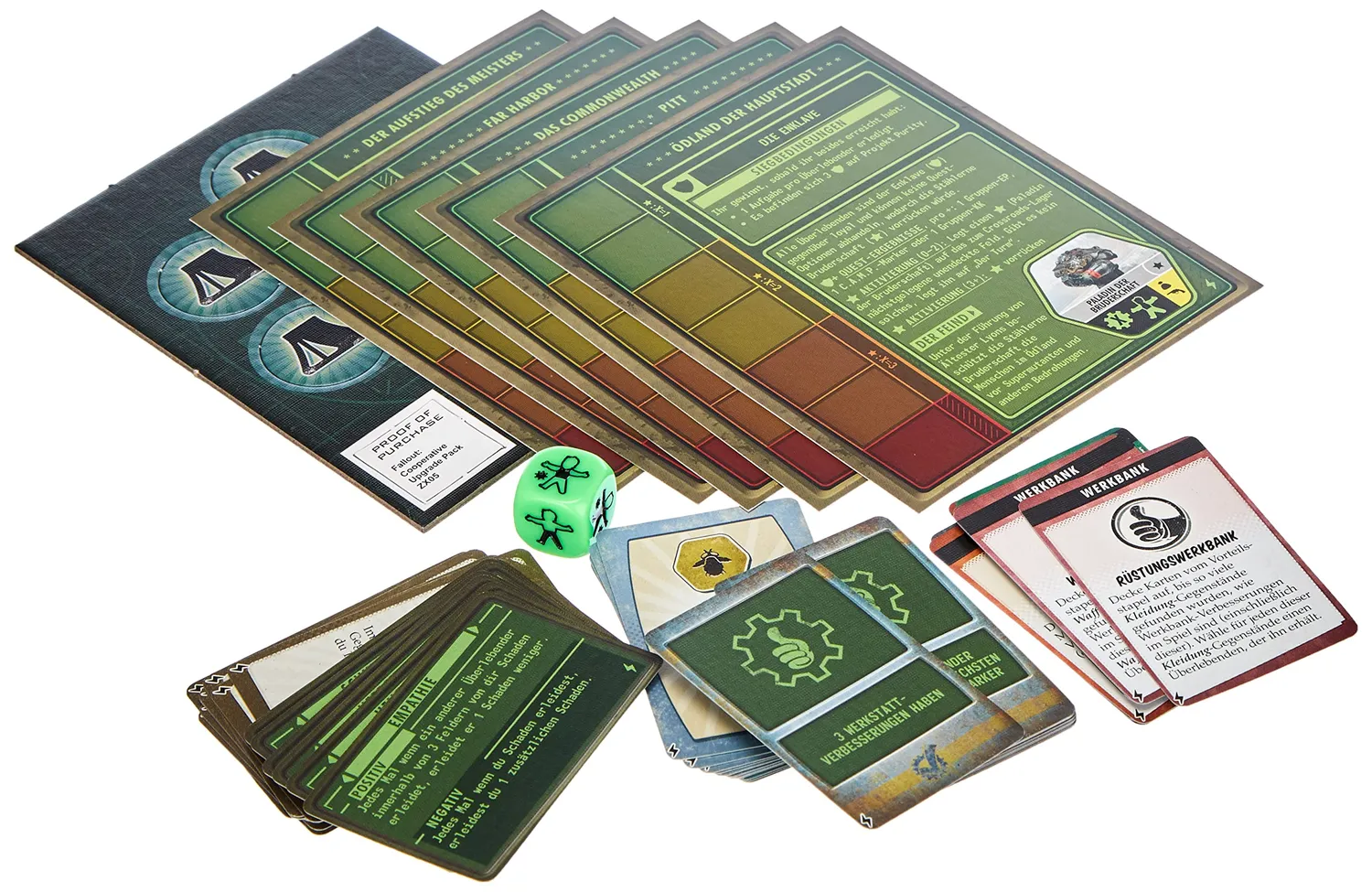 Fantasy Flight Games Fallout Atomare Allianz Erweiterung Deutsch