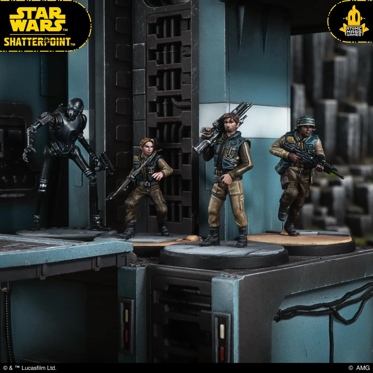 Star Wars Shatterpoint All the Way Squad-Pack Deutsch Cassian