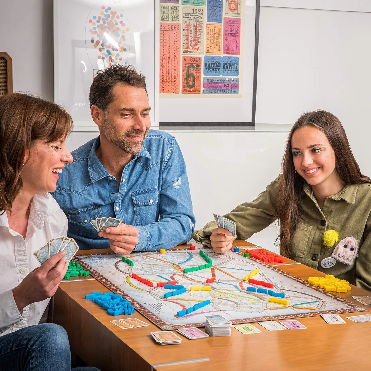 Days of Wonder Zug um Zug Grundspiel Alte Version Familie