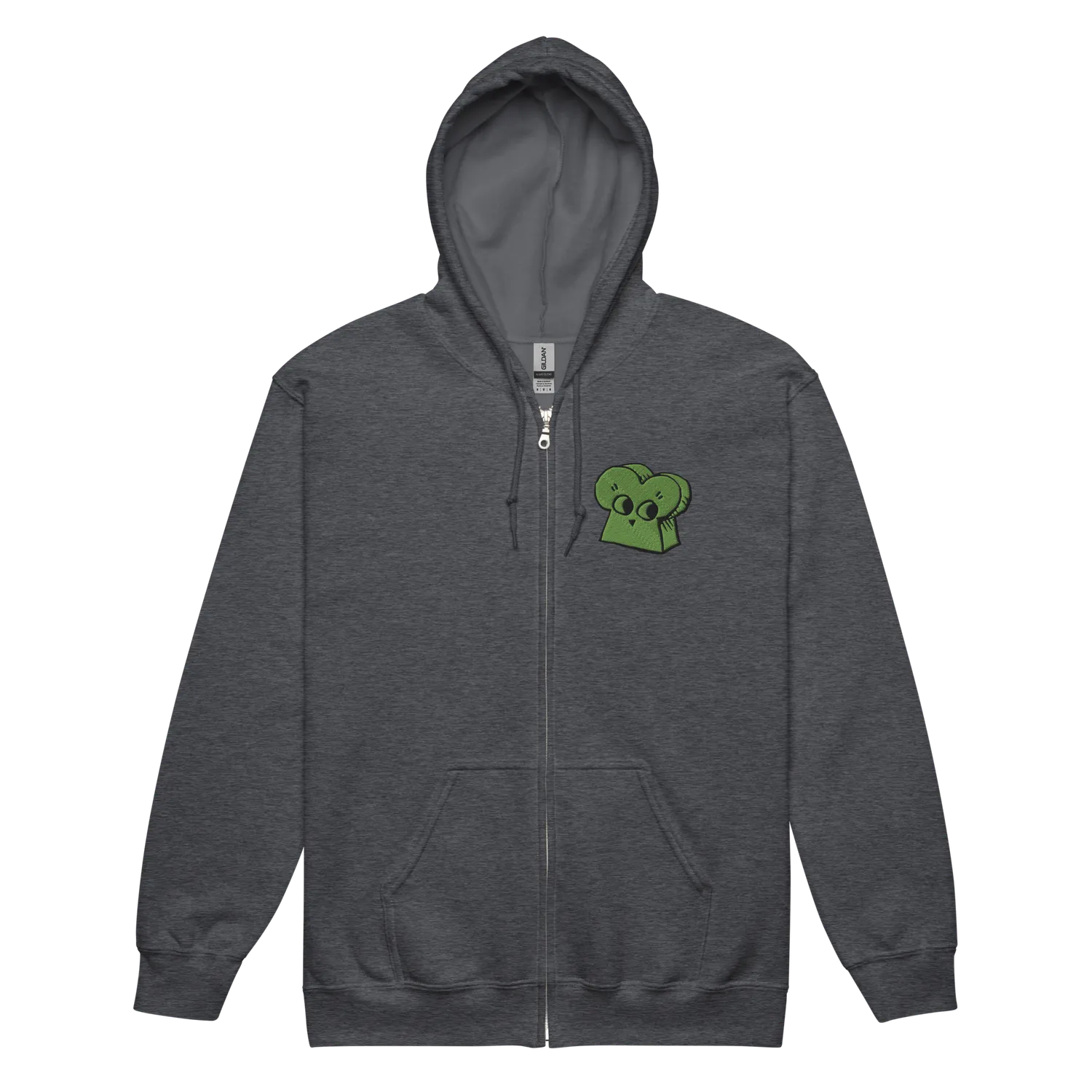 Leder Games Root Woodland Zip-Hoodie M schwarz Fleece