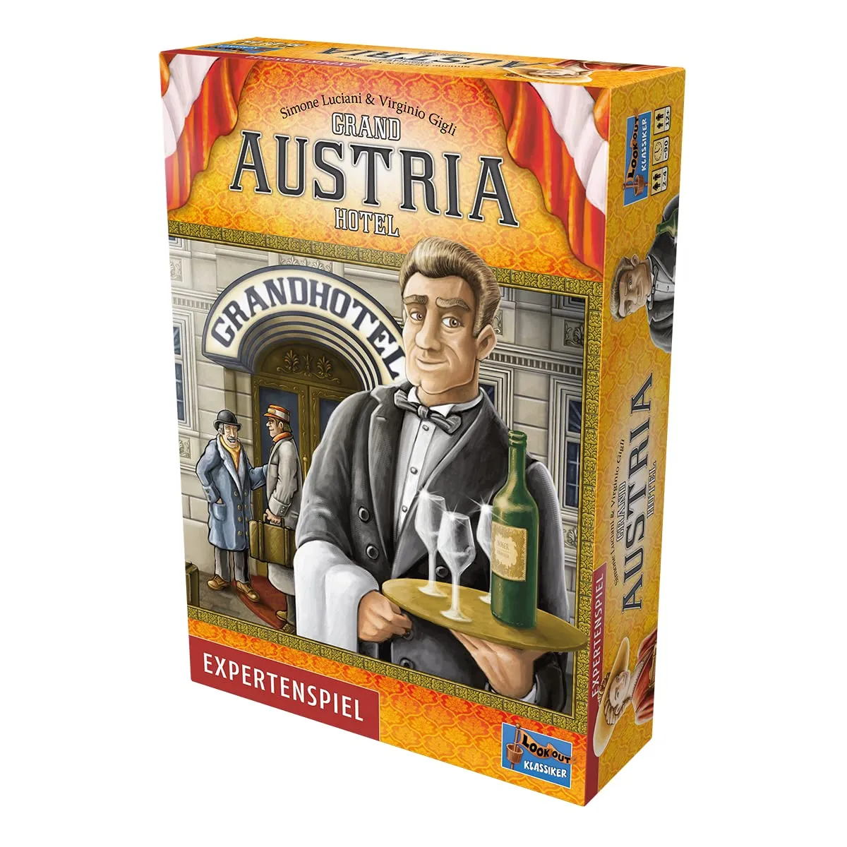 Asmodee Grand Austria Hotel Grundspiel Deutsch Experte