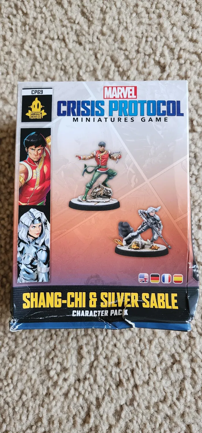 Atomic Mass Games Marvel Crisis Shang-Chi Silver Sable Pack