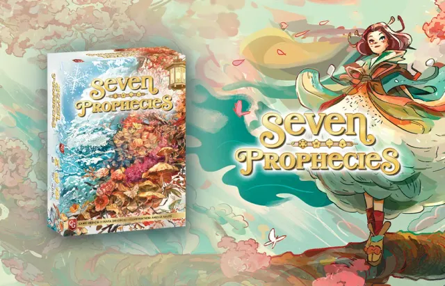 Capstone Games Seven Prophecies Stichspiel