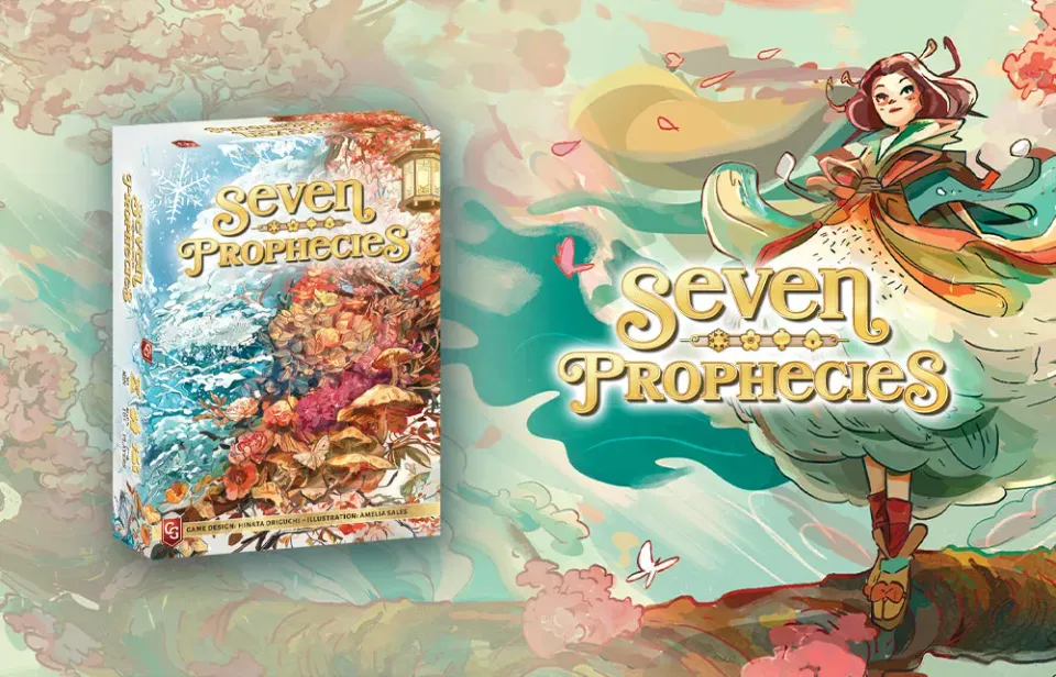 Capstone Games Seven Prophecies Stichspiel