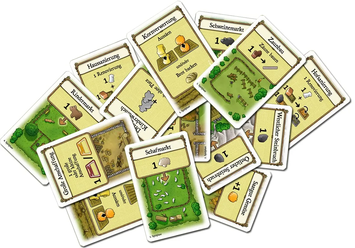 Lookout Agricola Grundspiel Brettspiel Kennerspiel Uwe Rosenberg
