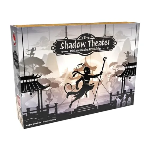 The Shadow Theater Worker-Placement Familienspiel Deutsch 2 Spieler