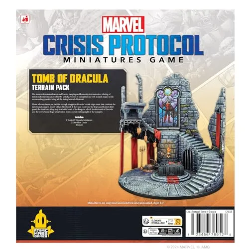 Asmodee Marvel Crisis Protocol Tomb of Dracula Terrain Pack