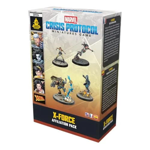 Asmodee Marvel Crisis Protocol X-Force Affiliation Pack Tabletop
