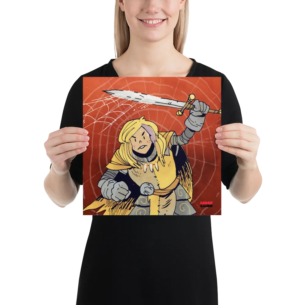 Leder Games Vast Haunted Hallways Kunstdruck 12x18 Ritter