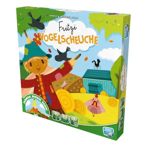 Space Cow Fritzi Vogelscheuche kooperatives Kinderspiel Deutsch