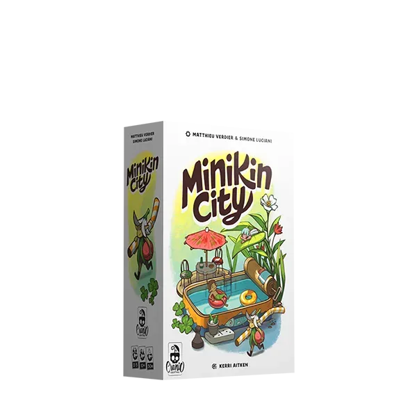 Cranio Minikin City Kartenspiel Familienspiel strategisch