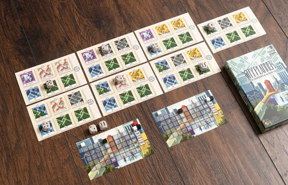 Capstone Nano9Games City Planner Vol.2 Kartenspiel 9 Karten