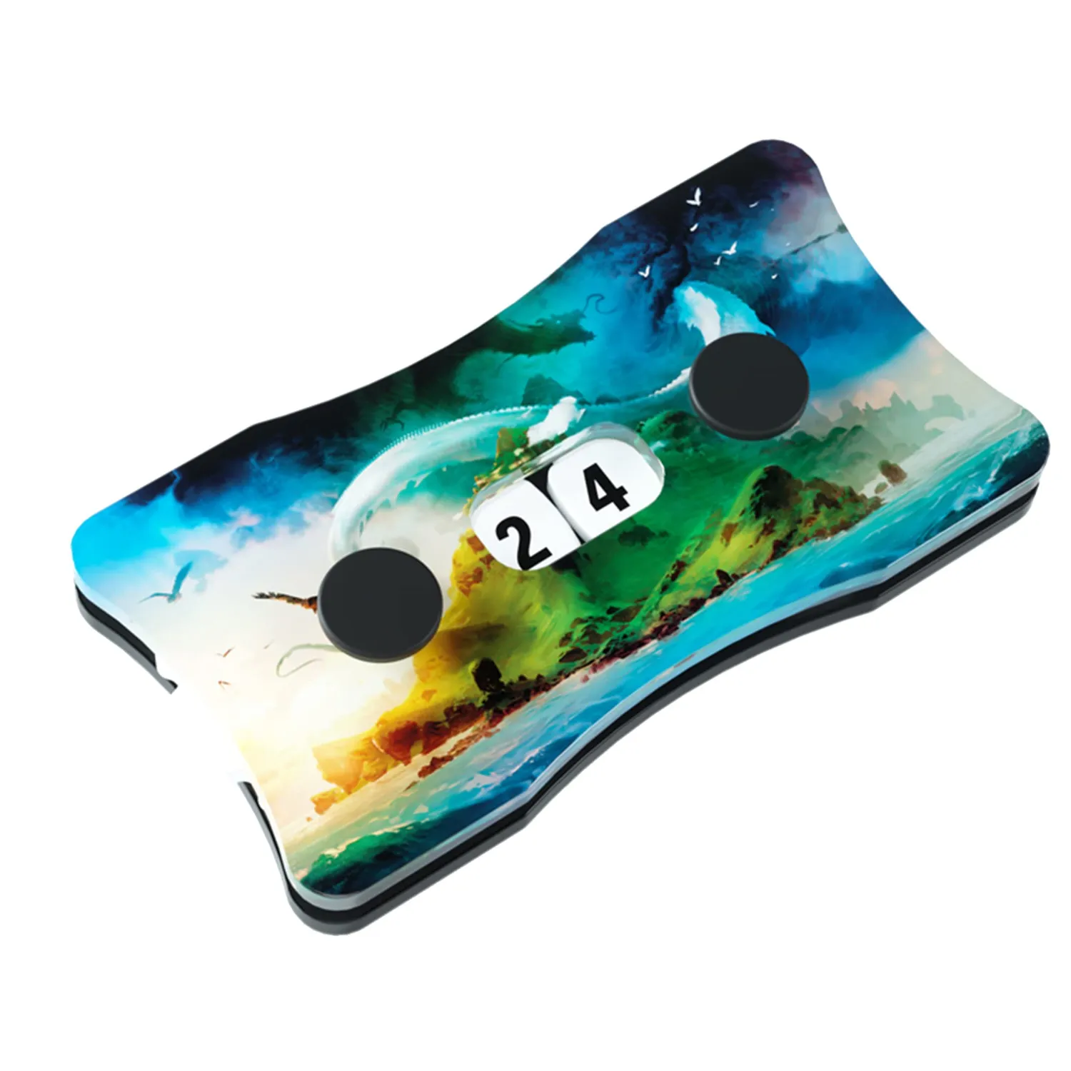 Gamegenic Life Counters Double Dials Island Lebenspunktezähler