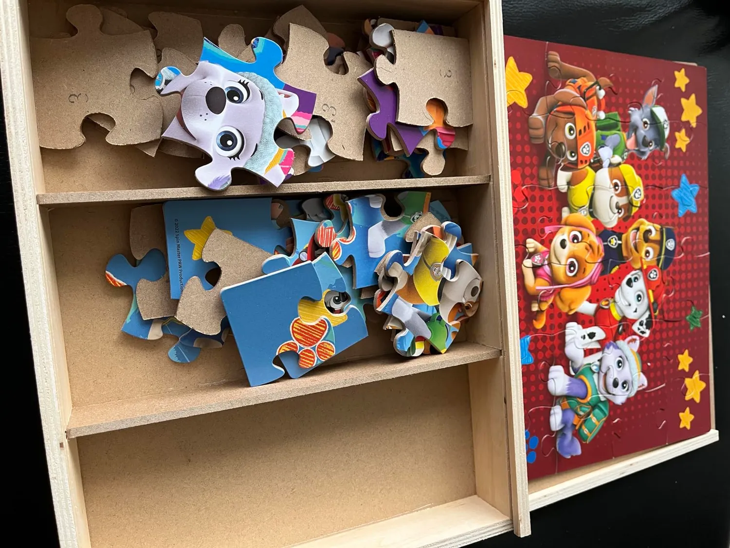 Spin Master PAW Patrol Holzpuzzle 3er Set 24 Teile