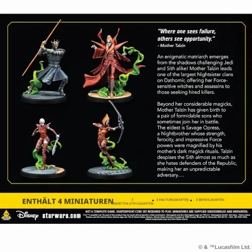 Star Wars Shatterpoint Witches of Dathomir Squad Pack Deutsch