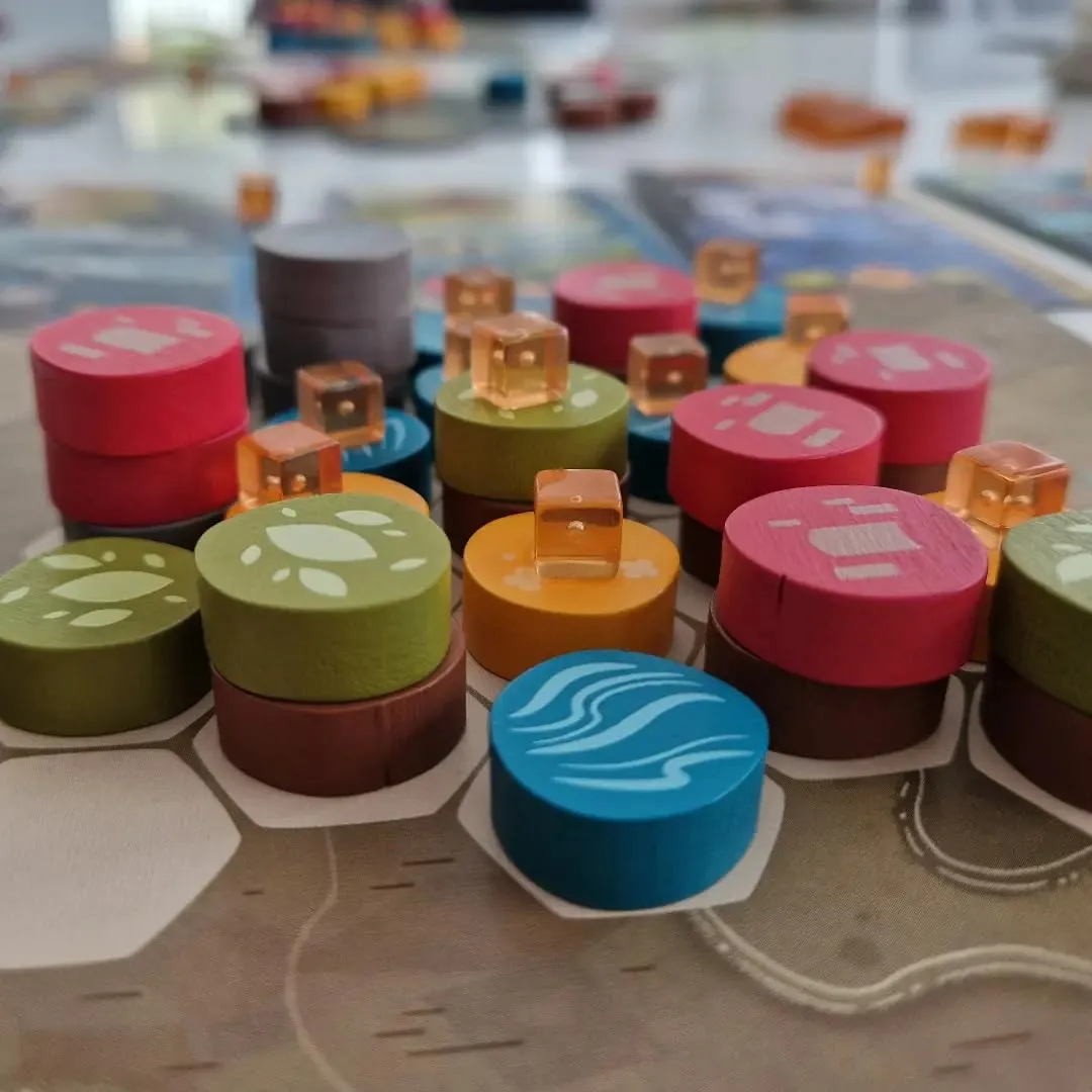 Asmodee Harmonies Brettspiel Deutsch Tier-Landschaften