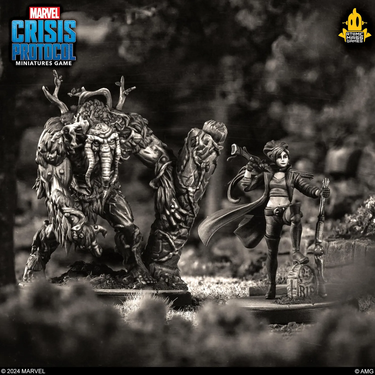 Marvel Crisis Protocol Elsa Bloodstone Man-Thing Tabletop