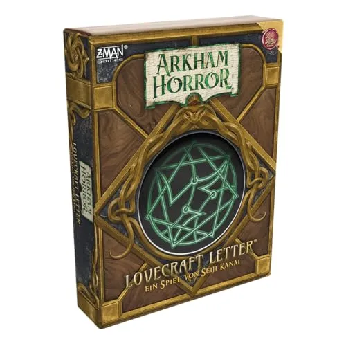 Asmodee Arkham Horror Lovecraft Letter Kartenspiel Deduktion