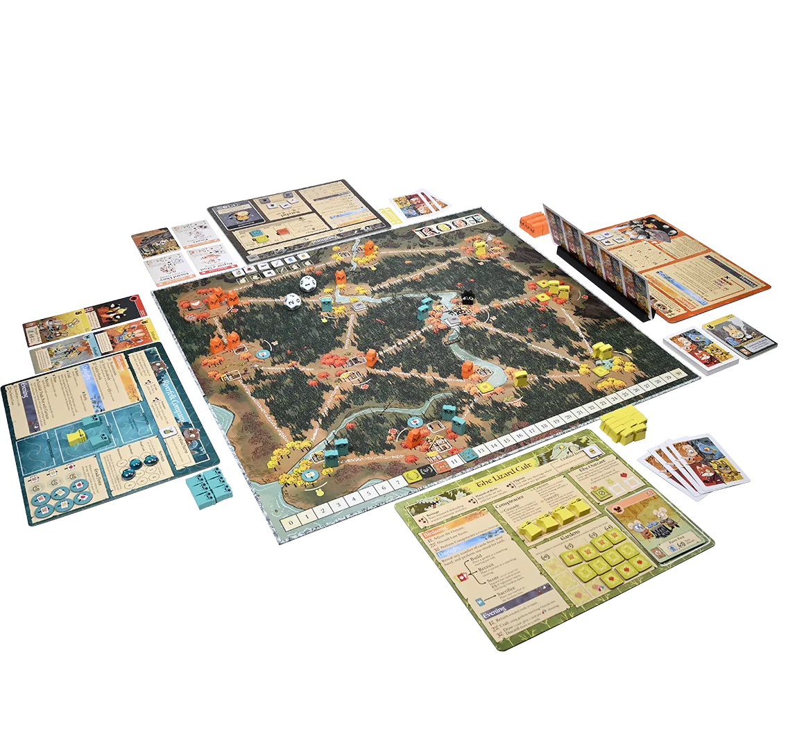 Leder Games Root Riverfolk Erweiterung 6 Spieler
